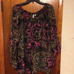 Long sleeved Tunic Blouse